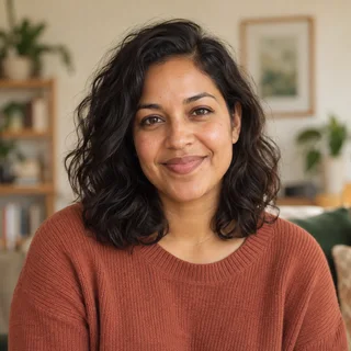 AI-generated portrait of Maya